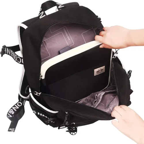 Vista 7 de JAKAGO Organizador multifuncional de archivos de viaje para negocios impermeable A4 bolsa de documentos con cremallera para cuadernos iPad diarios