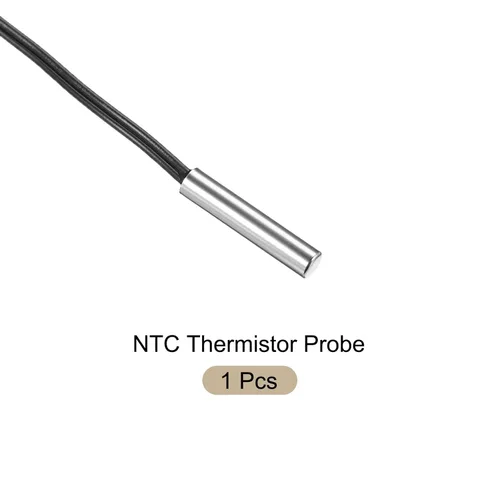 Vista 5 de Sonda de termistor NTC 5K de 1 pie impermeable de acero inoxidable sensor de temperatura, [para transmisor digital de temperatura]
