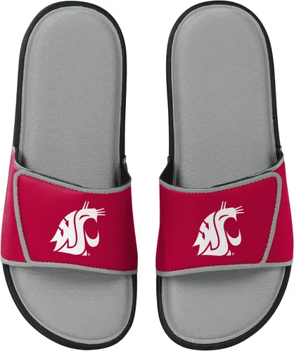 Vista 21 de FOCO Sandalias deportivas de espuma para ducha con logotipo de equipo universitario de la NCAA para hombre