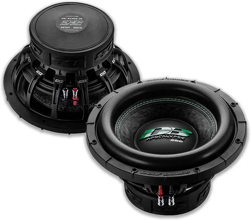 Vista 4 de Deaf Bonce Apocalypse DB-SA252 D1 - Subwoofer dual de 1 ohmio (12 pulgadas, 2000 W)