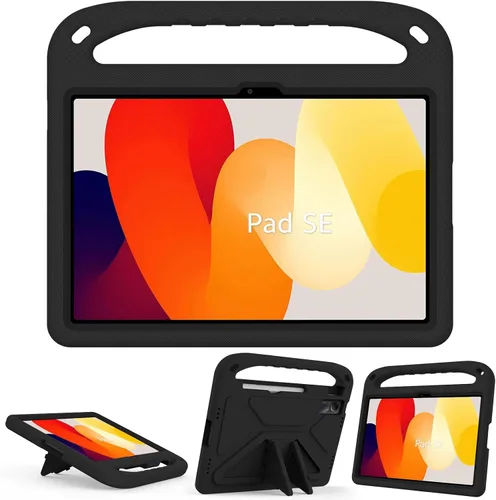 Vista 2 de Funda protectora para Xiaomi Redmi Pad SE de 11 pulgadas lanzada 2023 para niños, ligera, de EVA, a prueba de golpes, funda protectora resistente a