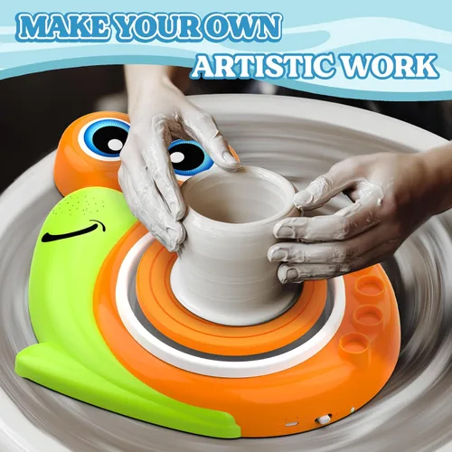 Vista 5 de Arcilla seca al aire, arcilla de modelado blanca natural para niños, arcilla de torno de alfarero premium para suministros de artes y manualidades