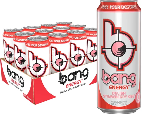 Vista 7 de Bang Energy - Bebida energética sin azúcar, 16 onzas, Blue Razz (paquete de 12) Paquete de 12