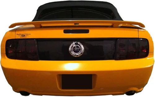Vista 2 de Subject 9 - Compatible con: Mustang GT Pre-Cut Vinyl Overlay Completo Faro y Luz Trasera Plus Tint (2005 2006 2007 2008 2009) Oscuro