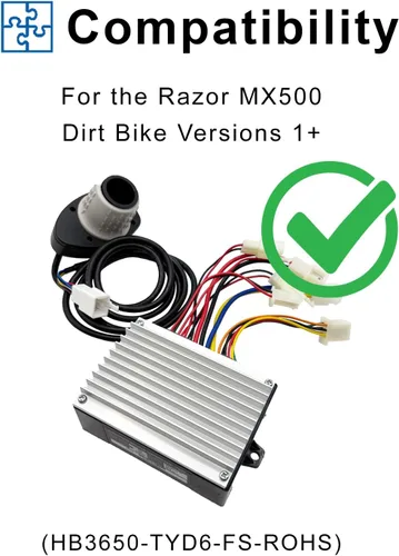 Vista 2 de AlveyTech Controller for Razor MX500 (Versions 1-)