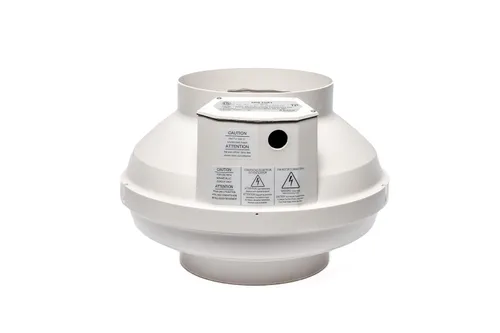 Vista 9 de Festa AMG Eagle Ventilador de Radón - Ventilador Silencioso y Energéticamente Eficiente 241 CFM Sistema de Mitigación de Radón Ventilador en Línea