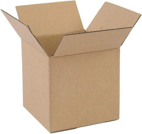 Paquete de 100 cajas de cartón de cartón de 4 x 4 x 4 pulgadas, cajas de envío de cartón corrugado (4 x 4 x 4 pulgadas)