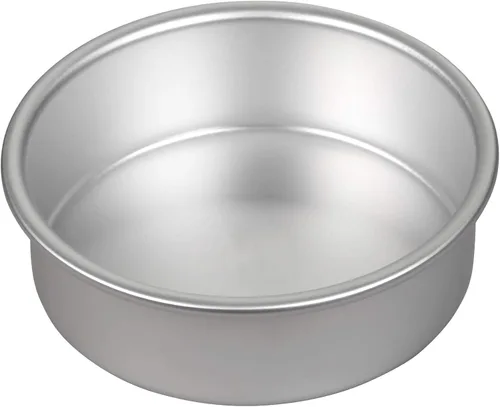 Vista 3 de Molde redondo de aluminio para tartas, de Wilton, 6", Gris
