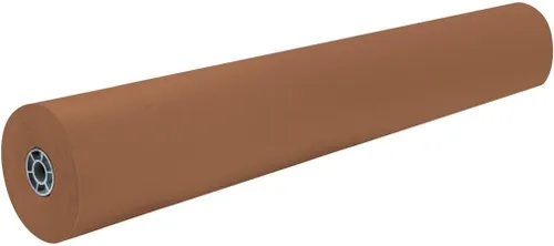 Vista 11 de Pacon Rainbow, papel kraft ligero con acabado dual, 36 pulgadas x 1000 pies. (alto)., Negro