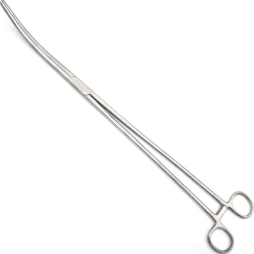 Vista 8 de Pinzas de bloqueo multiusos de hemostático Pean rectas y curvas con dientes serrados, de acero inoxidable - Hemostáticos para enfermeras, fórceps
