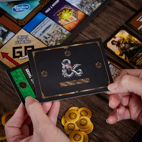Vista 7 de Hasbro Gaming Monopoly Dungeons & Dragons: Honor Among Thieves Game, Inspired by The D&D Movie, Monopoly D&D Board Game for 2-5 Players, Ages 8 and
