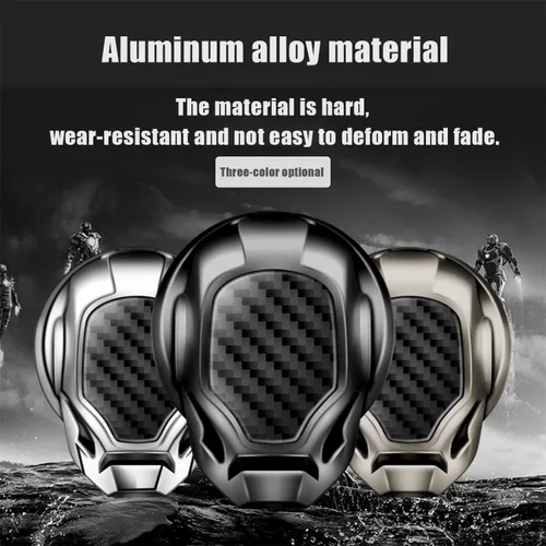 Vista 3 de Cubierta del botón de arranque del motor de automóvil para accesorios Mustang, interruptor de encendido de motores generales, cubierta decorativa