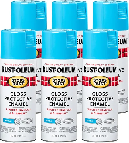 Vista 69 de Rust-Oleum 7776830 - Pintura en aerosol para prevención del óxido, 12 onzas, negro plano