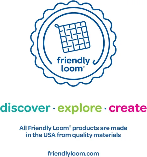 Vista 9 de Harrisville Designs soporte de cacerola de 7 pulgadas, tamaño tradicional, kit de telar para hacer dos soportes.