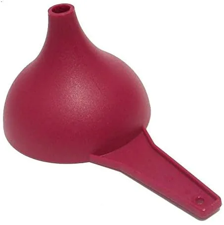 Vista 2 de Tupperware Embudo grande con forma de beso Hershey en color morado viñedo