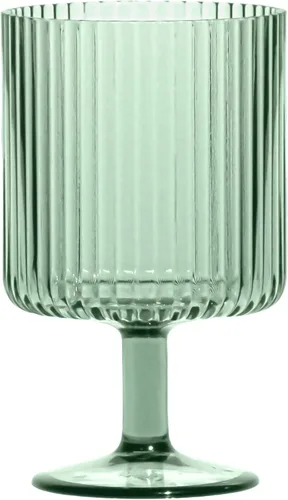 Vista 15 de TarHong Mesa - Vasos de plástico prémium apilables para bebidas y vino, 15 onzas, transparente, juego de 6