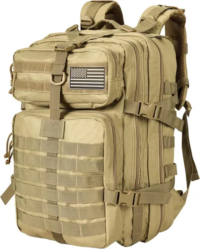 Vista 4 de Himal - Mochila táctica militar – Mochila grande de 3 días de asalto del ejército Molle, 40L