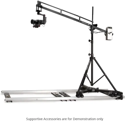 Vista 9 de PROAIM Grúa de pluma de cámara de video de 9 pies con soporte. (P-9-TS) para cardanes, inclinación panorámica y cabezal fluido. Carga útil de hasta