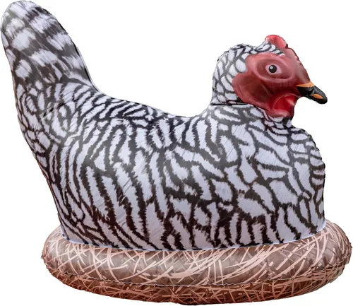 Pollo Inflable, Decoraciones para Suministros de Fiesta de Cumpleaños Juguete, Regalos Temáticos de Granja del Salvaje Oeste, Decoración de Gallina