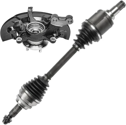 Vista 34 de Detroit Axle - Ejes CV traseros AWD para Nissan Rogue 2015-2020, reemplazo del conjunto de ejes CV 2016 2017 2018 2019