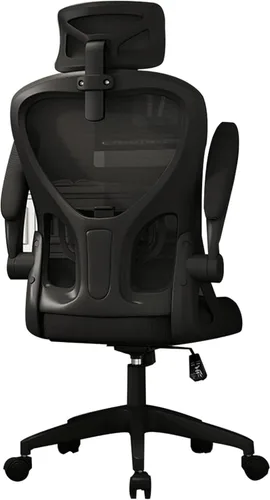 Ergonomic Office Chair Breathable Mesh Desk Chair with Lumbar Support & Adjustable Headrest Comfortable Computer & Gaming Swivel Chair for Home &