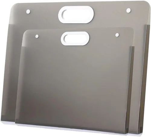 Portafolio de arte de plástico, gran cartera de arte con asas, carpeta impermeable para obras de arte, estuche de almacenamiento para dibujo,