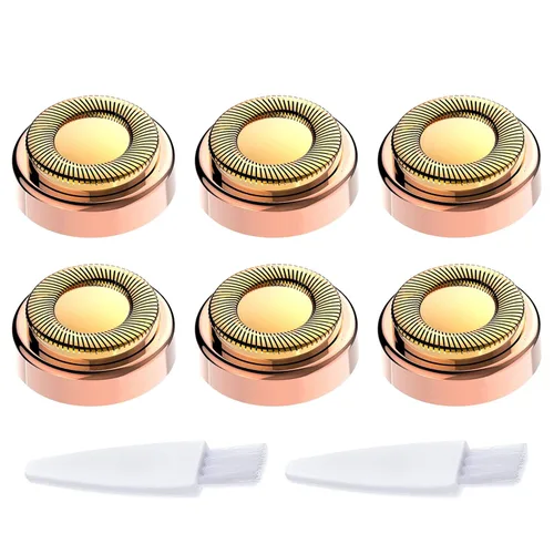 Vista 10 de LinMei Cabezales de repuesto compatibles con GEN 1 Finishing Touch Flawless Removedor de pelo sin dolor con cepillos de limpieza