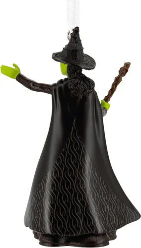 Vista 2 de Hallmark Adorno navideño de Wicked Elphaba, regalos de película