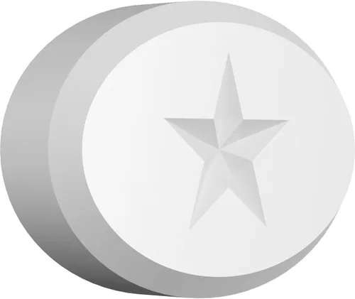 Vista 13 de Ekena Millwork ROSP040X028X100DAL07 Roseta estándar con borde biselado, 4 pulgadas de ancho x 2 3/4 pulgadas de alto x 1 pulgada, PVC