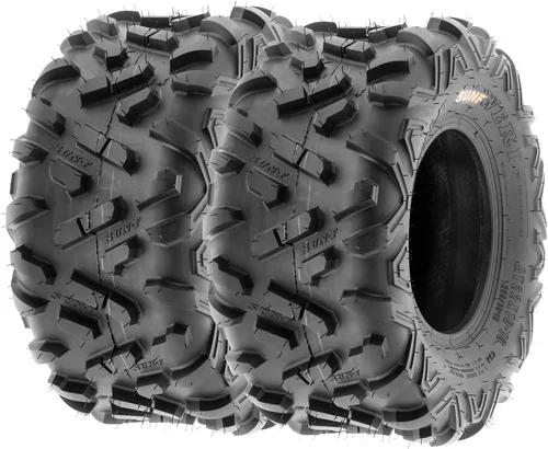 Vista 10 de Juego de 2 Neumáticos SunF Power.II 145/70-6 (14x6-6) para ATV y Go-Kart Mini Bicicleta, 6 PR, Sin cámara A051