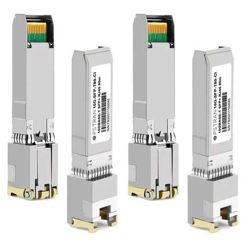 Vista 31 de Módulo transceptor de cobre 10GBASE-T SFP+ RJ45 compatible con Arista SFP-10GE-T 10G SFP+ 98.4 ft Cat6a/7