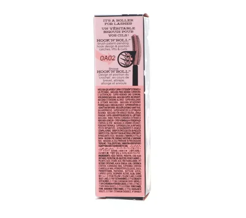 Vista 3 de Máscara de pestañas Benefit Cosmetics Roller Lash, curvado y elevación (negro) Deluxe Mini 0.1 onzas
