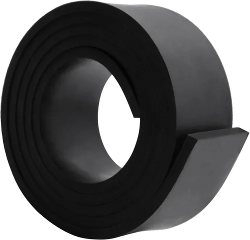 Vista 16 de DEVNOL Tira de goma de 1/2 (.500 pulgadas) de grosor x 1 pulgada de ancho x 10 pies de largo, grado 65A para junta, protección de superficie, sellado