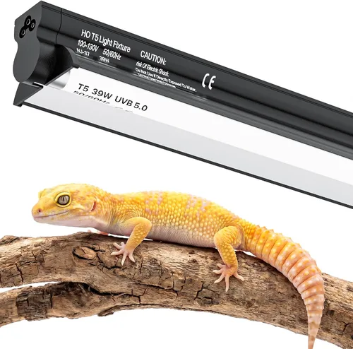 Vista 9 de Kit combinado de lámpara de reptil T5 UVB 10.0 (34 pulgadas)