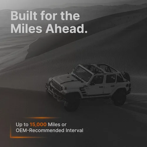 Vista 5 de Filtro de aire de motor Spearhead MPG Defense Max Thrust para vehículos de todo kilometraje, se adapta como el OEM, restaura MPG y aceleración