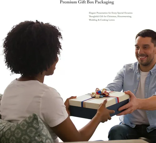 Vista 7 de linoroso - Cuchillo de pelar de 3.5 pulgadas, cuchillo de cocina pequeño con elegante caja de regalo, cuchillo de fruta de acero inoxidable