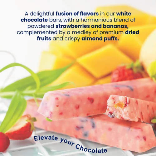 Vista 4 de ROYCE' Fruit Bar Chocolate – Barra de chocolate con sabor a fruta Snack gourmet para regalar y disfrutar Chocolate japonés de Hokkaido