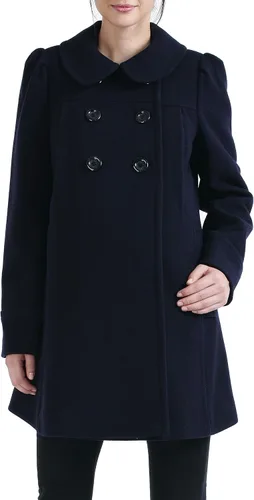 Vista 5 de Momo Maternity Outerwear Women Natalie Wool Pea Coat Pregnancy Winter Jacket