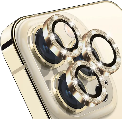 Vista 14 de Compatible con iPhone 14 Pro / 14 Pro Max, protector de lente de cámara antiarañazos, protector de lente de vidrio templado 9H, protector