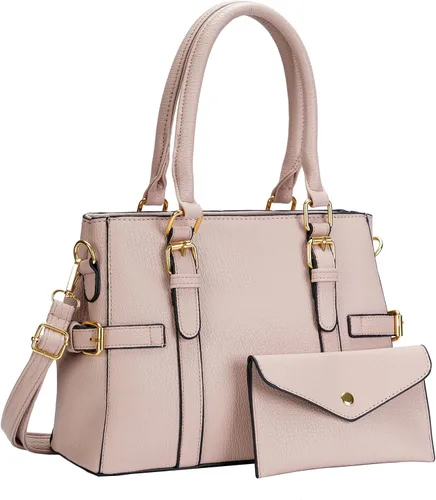Vista 12 de Bolsos de mano de cuero de moda para mujer, bolso de hombro, asa superior, bolso de otoño