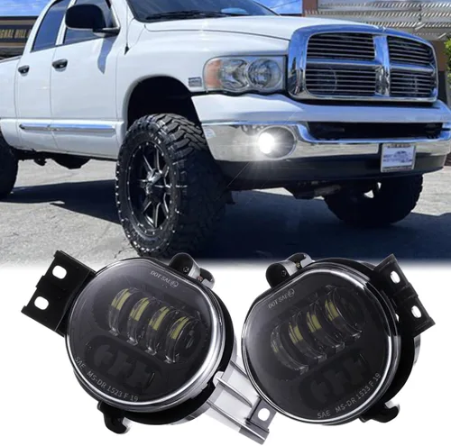 Vista 9 de Z-OFFROAD Conjunto de luz antiniebla LED aprobada por DOT compatible con Dodge Ram 1500 2002 2003 2004 2005 2006 2007 2008 Dodge Ram 2500/3500