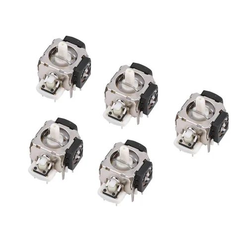FOSA 5 Pcs Xbox 360 Analog Stick 3D JoystickThumbstick Sensor Rocker Axis Module Replacement for Xbox 360 Wireless Controller Gamepad Replacement