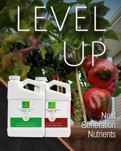 Vista 5 de ENVY Alimento hidropónico para plantas A y B - Nutrientes líquidos de dos partes para plantas de interior/exterior - Suelo, Coco, Hidroponía, DWC