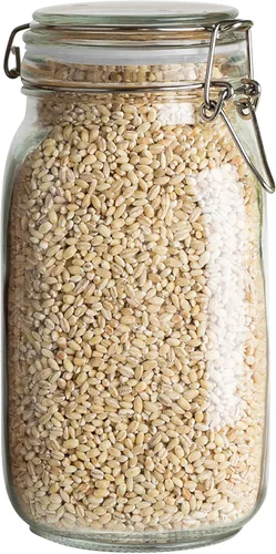 Vista 8 de Galashield Tarros de vidrio con tapas herméticas, tarros de almacenamiento de alimentos, recipientes a prueba de fugas con sello de preservación