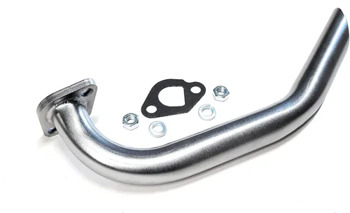 Vista 5 de Cabezal de escape para: Mega Moto 212cc, Coleman RB200, Coleman RT200 Mini Bike, Mega Moto MM-B212-MXS