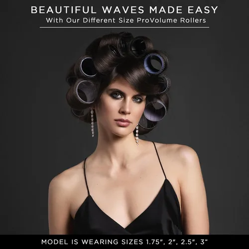 Vista 4 de Fromm ProVolume Rodillos Térmicos para el Cabello de Cerámica Iónica con Auto-Agarre de 1", 5 Unidades Rizadores de Cabello de Calidad de Salón