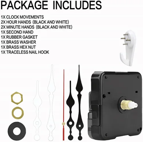 Vista 9 de Vintage Maple Wood Wall Clock for Home Office25cmx25cm