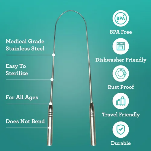 Vista 6 de GuruNanda Aceite de coco con 7 aceites esenciales y vitamina D3, E, K2-3 onzas + raspador de lengua para adultos, 2 unidades (paquete de 1)