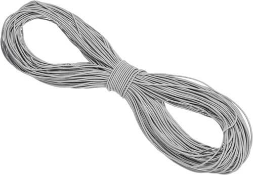 Vista 17 de PATIKIL Cuerda elástica elástica de 109 yardas (328.1 ft), cuerda elástica pesada de 0.059 in, albaricoque para manualidades, correas de gancho