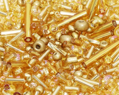 Vista 12 de Cuentas de Manualidades Mixtas 1000Pcs/20g Cuentas de Tubo de Semilla de Vidrio Bugle de 1.5-4.5mm Cuentas Espaciadoras Pequeñas Sueltas para Hacer